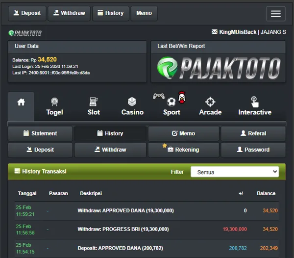 PAJAKTOTO Game Online Resmi 2026